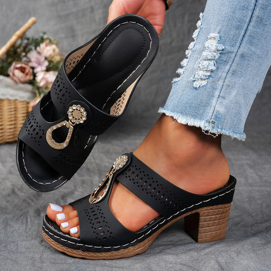 VitaFeet | Handcrafted Orthopaedic Heeled Sandals Helga