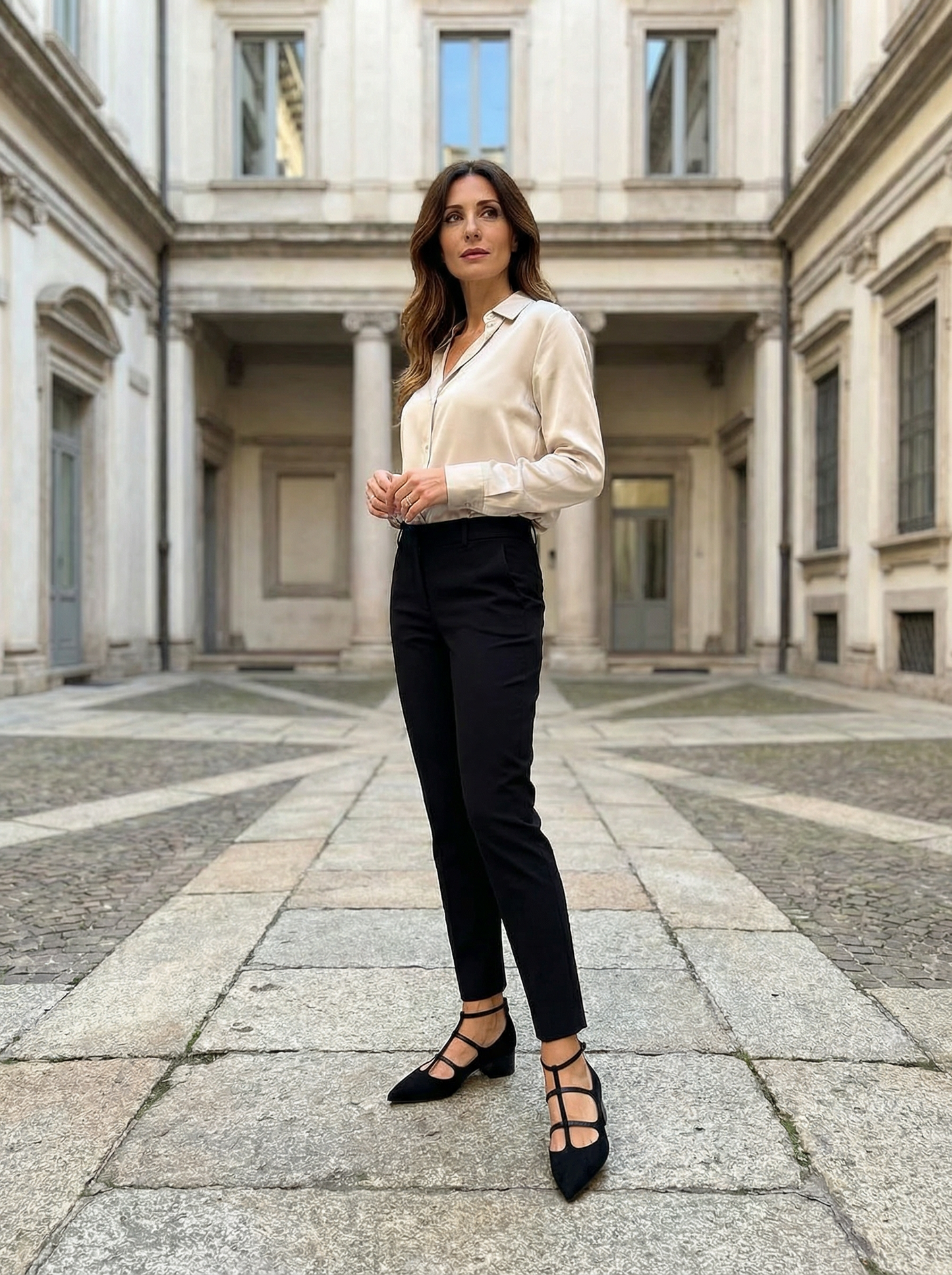 Notte Elegante – Black Heels with Comfortable Straps