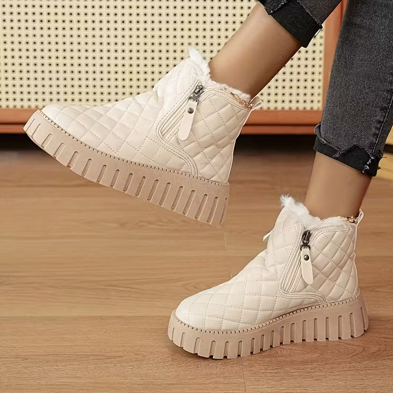 The Florence Fur-Lined Boot