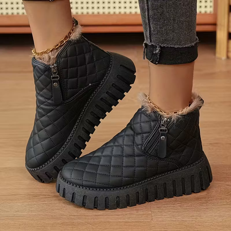 The Florence Fur-Lined Boot