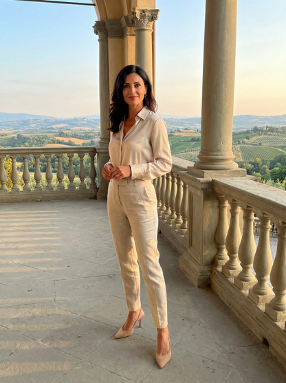 Essenziale Nude – Slingback for everyday wear