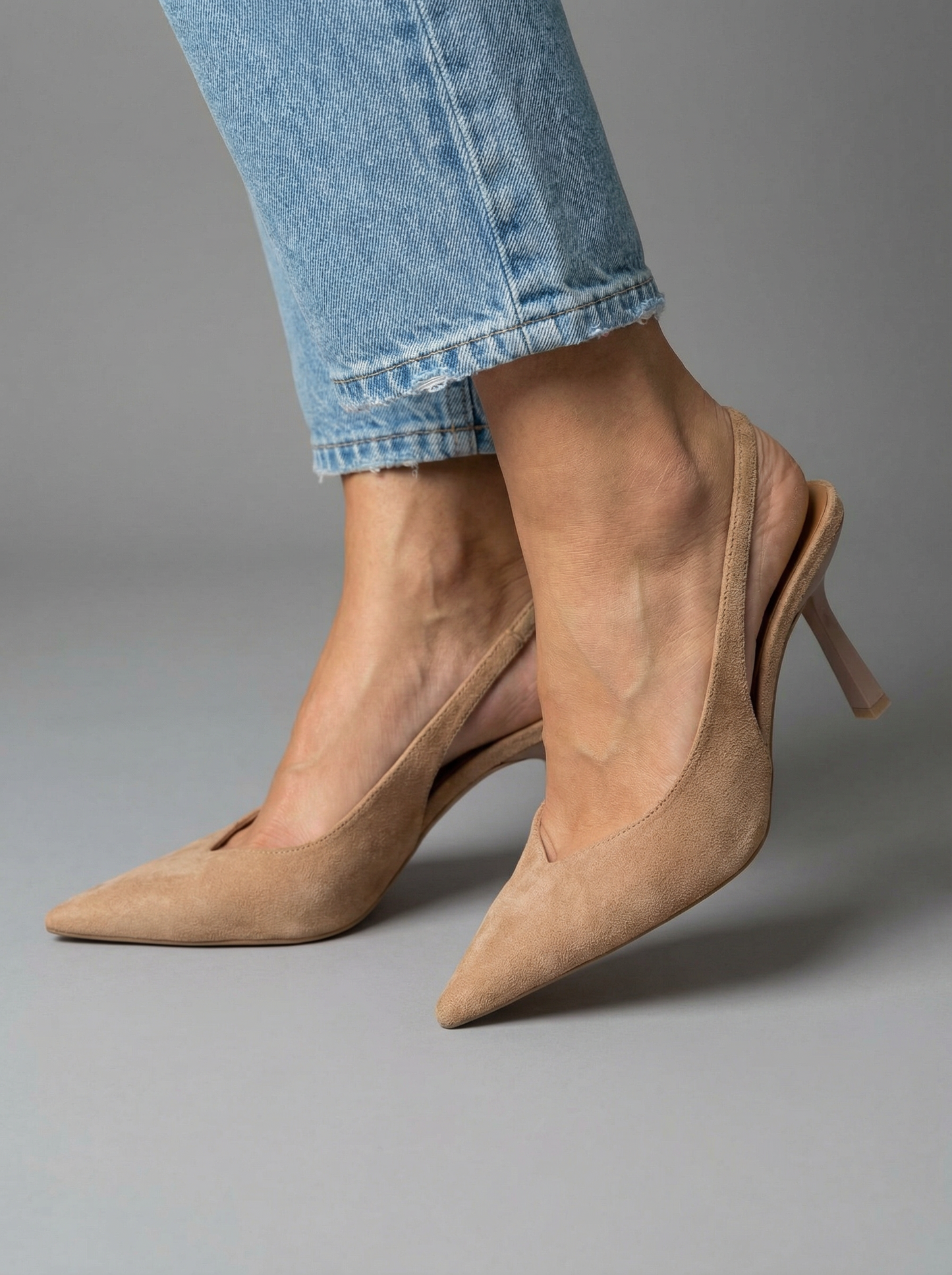 Essenziale Nude – Slingback for everyday wear