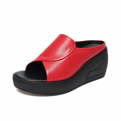 Sarah | Orthopaedic Slip-on Wedge Sandals